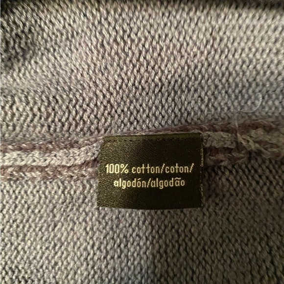 Calvin Klein Jeans Navy V Neck Sweater Men's Medium - Picture 7 of 13